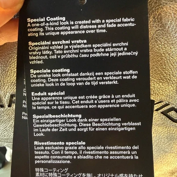 ✨ NEW WITH TAGS Women’s Harley Davidson metallic Leather Riding Jacket - Picture 15 of 16